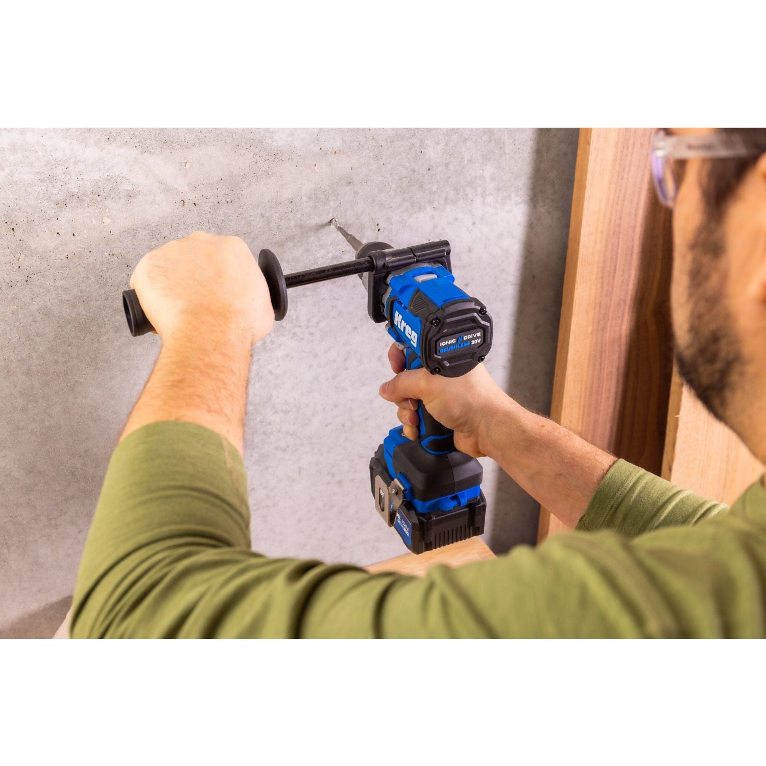 Kreg KPTHD050B 20V Ionic Drive 1/2-in. High Speed Hammer Drill, Tool Only