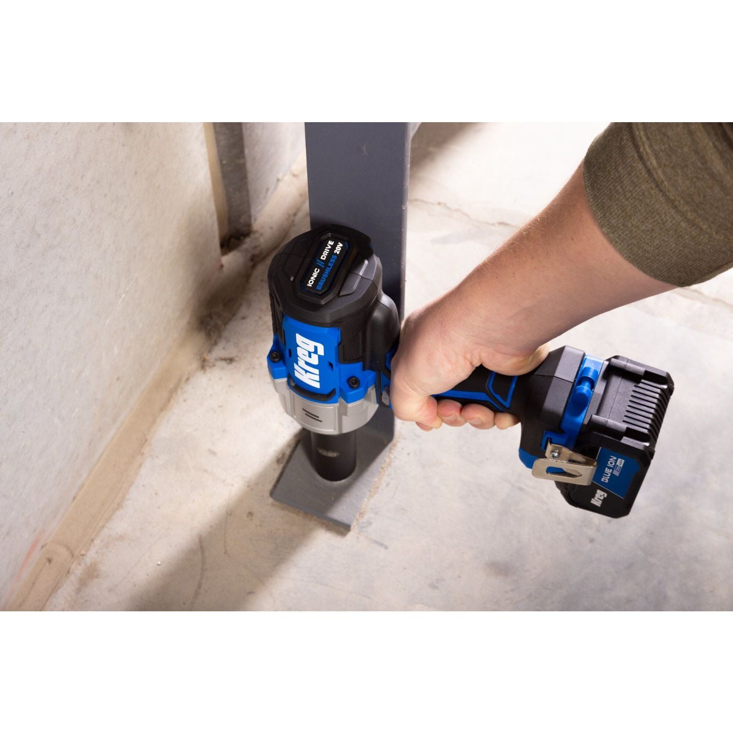 Kreg KPTWR050B 20V Ionic Drive High Torque 1/2-in. Impact Wrench, Tool Only