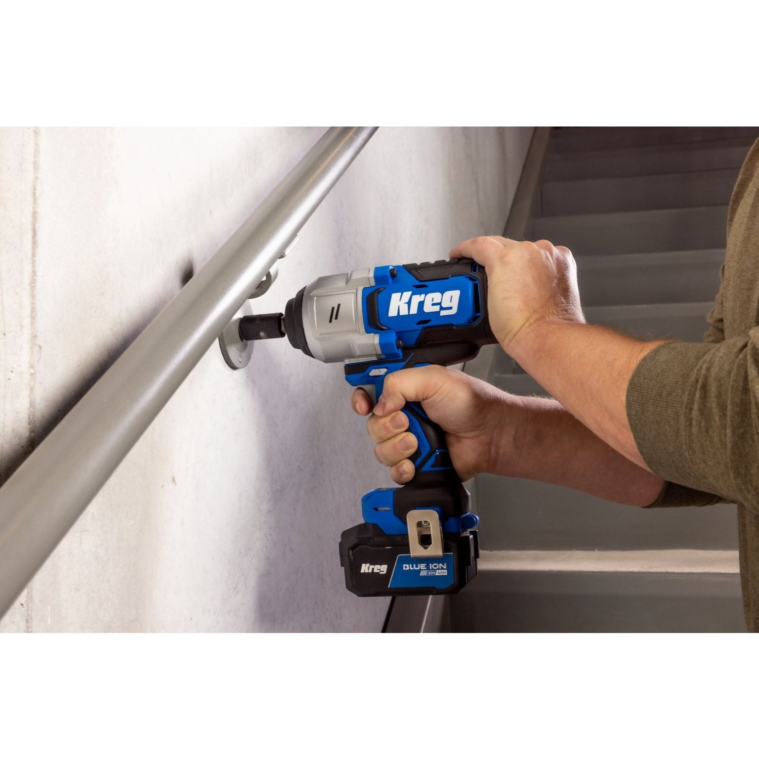 Kreg KPTWR050B 20V Ionic Drive High Torque 1/2-in. Impact Wrench, Tool Only