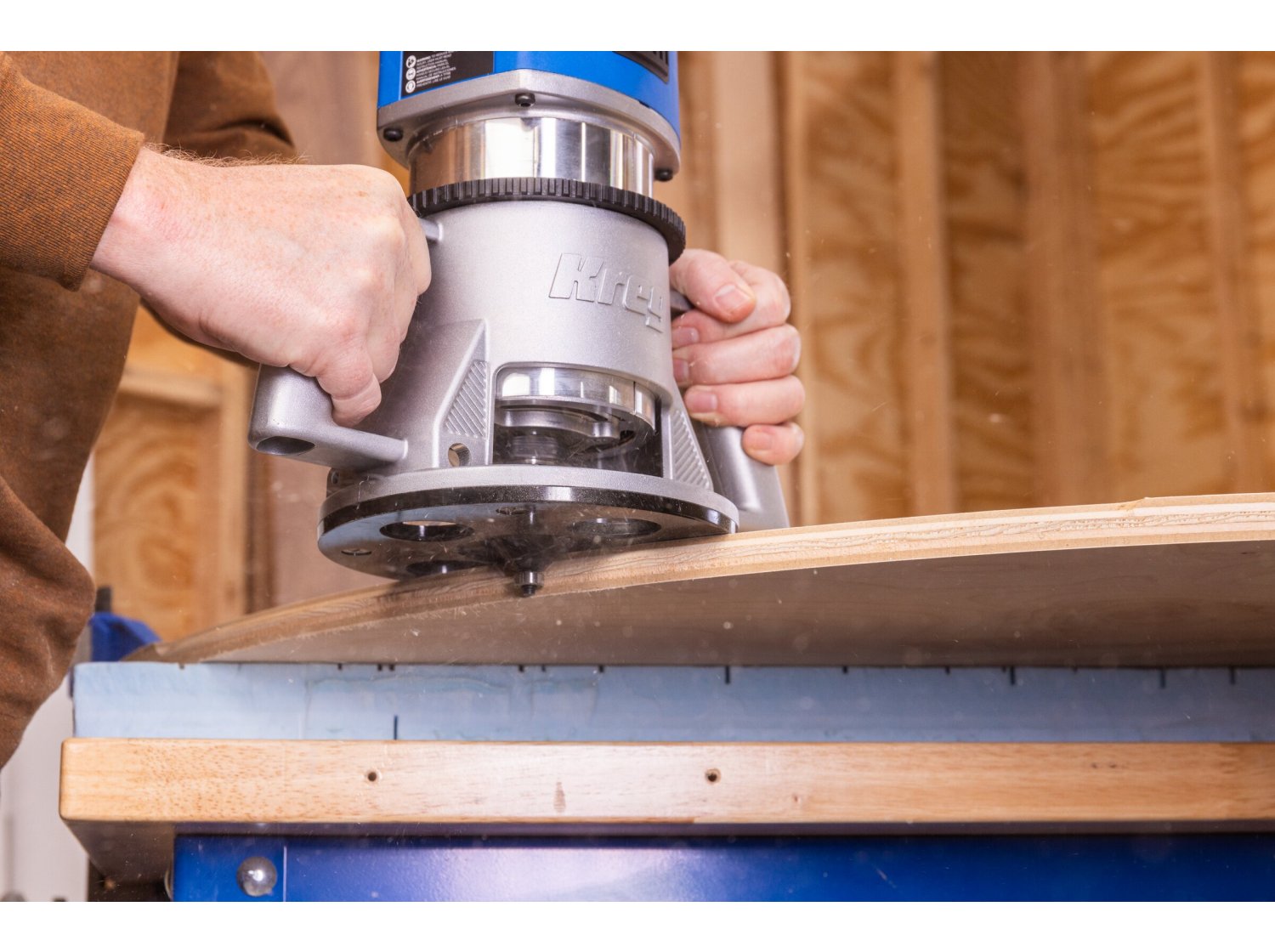 Kreg 3-1/4 HP SureSpeed Fixed-Base Router (PRSPR325)