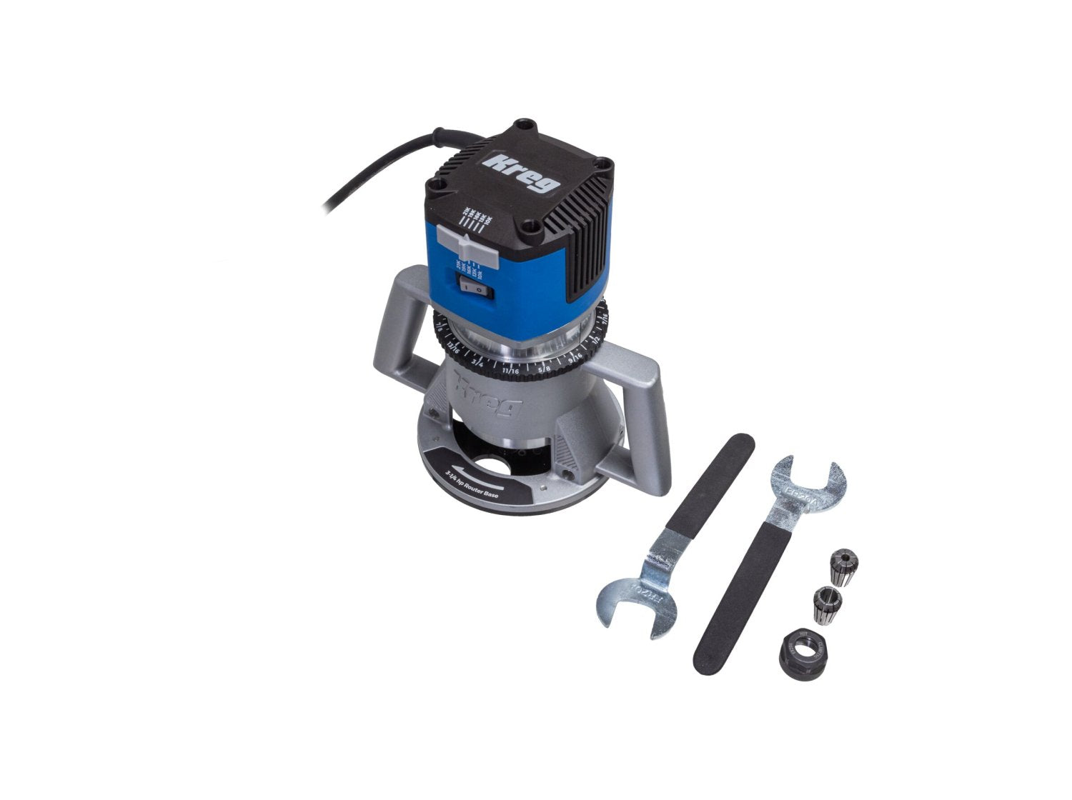 Kreg 3-1/4 HP SureSpeed Fixed-Base Router (PRSPR325)