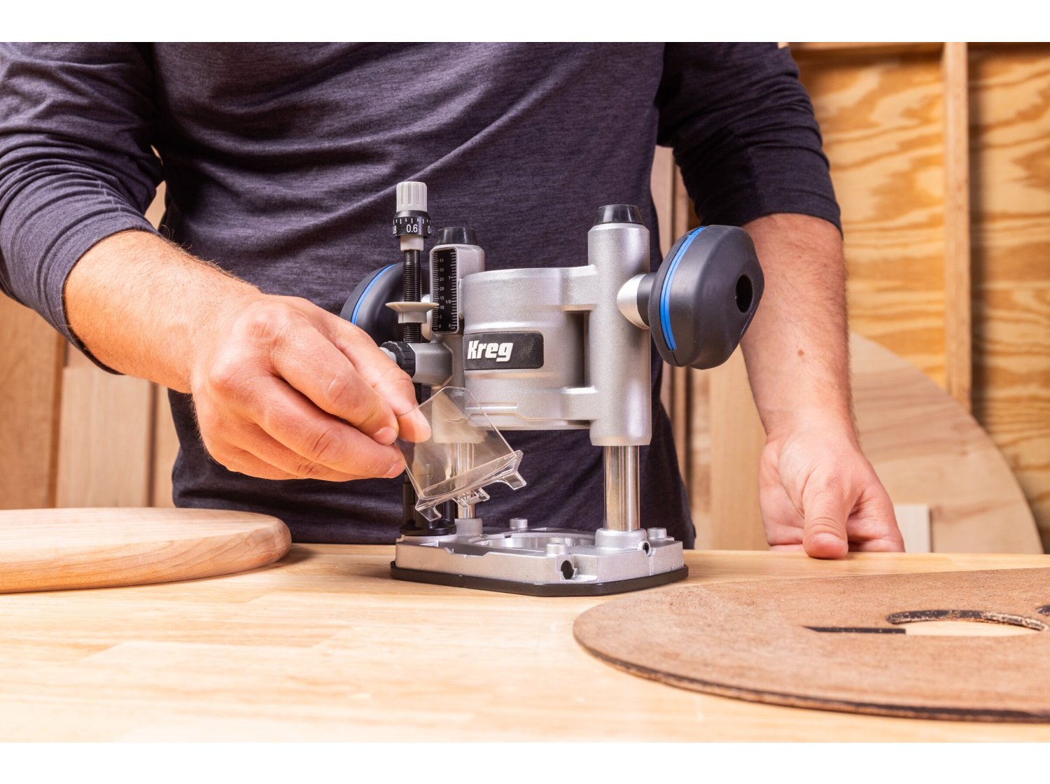 Kreg Trim Router Plunge Base (PRSTRPB)