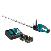Makita XHU10Z 18V LXT Lithium-Ion Cordless 24" Hedge Trimmer w/ (2) 4.0Ah Battery Starter Kit