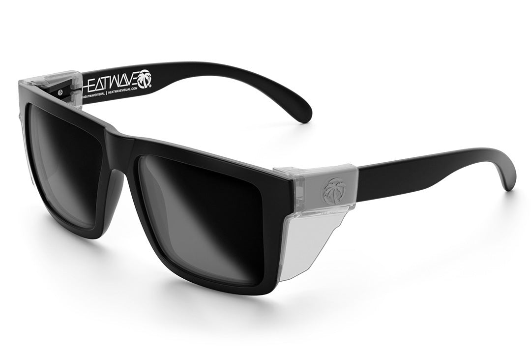 Heat Wave XL VISE Z87 Black Frame SUPER Photochromic Lens Sunglasses