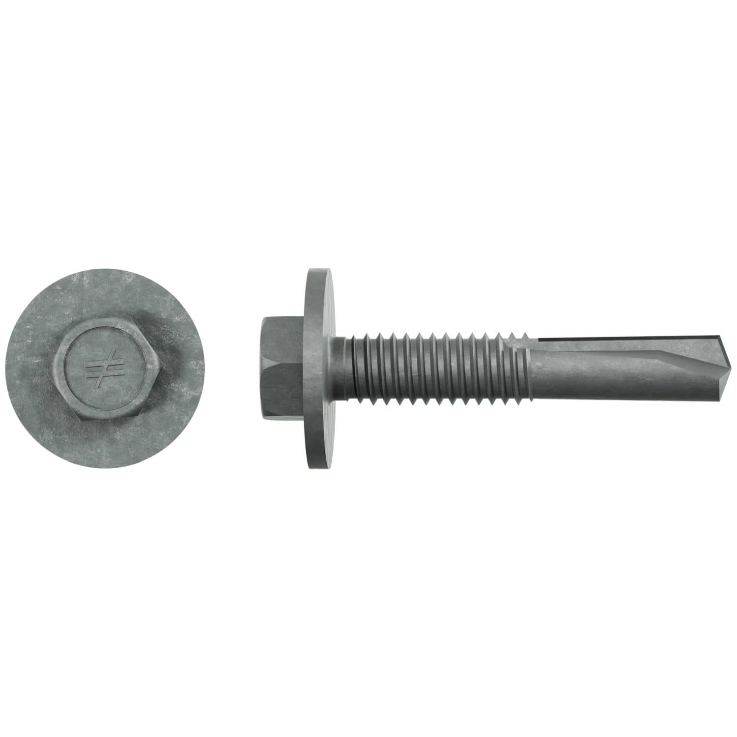 Simpson Strong-Tie XLQ114T1224 Strong-Drive XL LARGE-HEAD METAL Screw (Collated),  #12 x 1-1/4-in. 5/16 Hex, 1000-Pack
