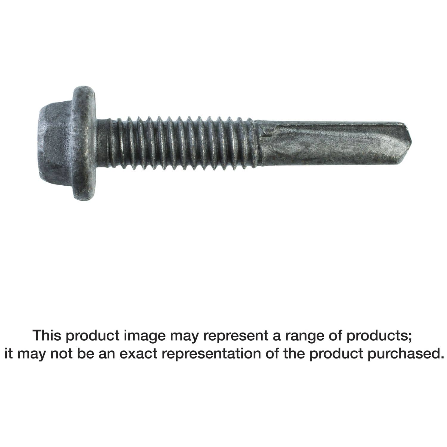 Simpson Strong-Tie XMQ114B1224-2K Strong-Drive XM MEDIUM-HEAD METAL Screw,  #12 x 1-1/4-in. 5/16 Hex, 2000-Pack