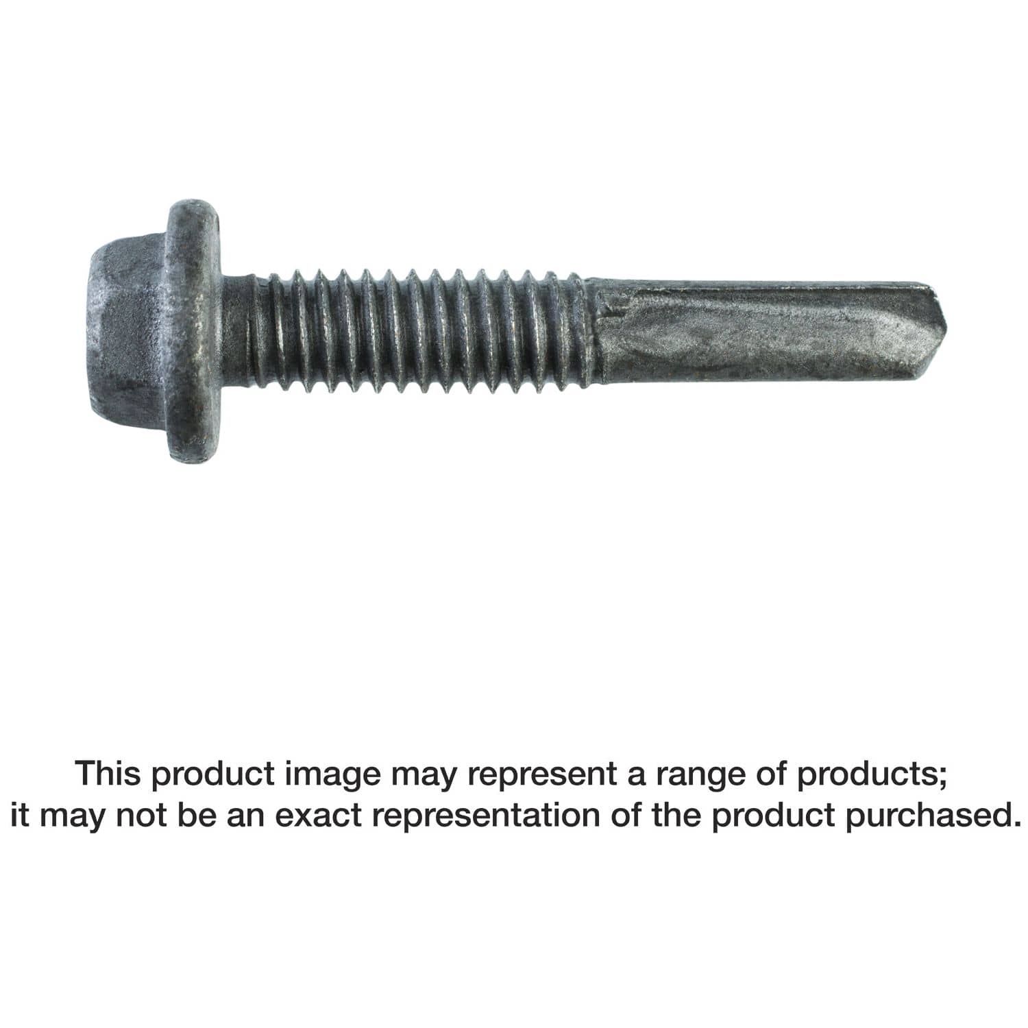 Simpson Strong-Tie XMQ114S1224 Strong-Drive XM MEDIUM-HEAD METAL Screw (Collated),  #12 x 1-1/4-in. 5/16 Hex, 1500-Pack