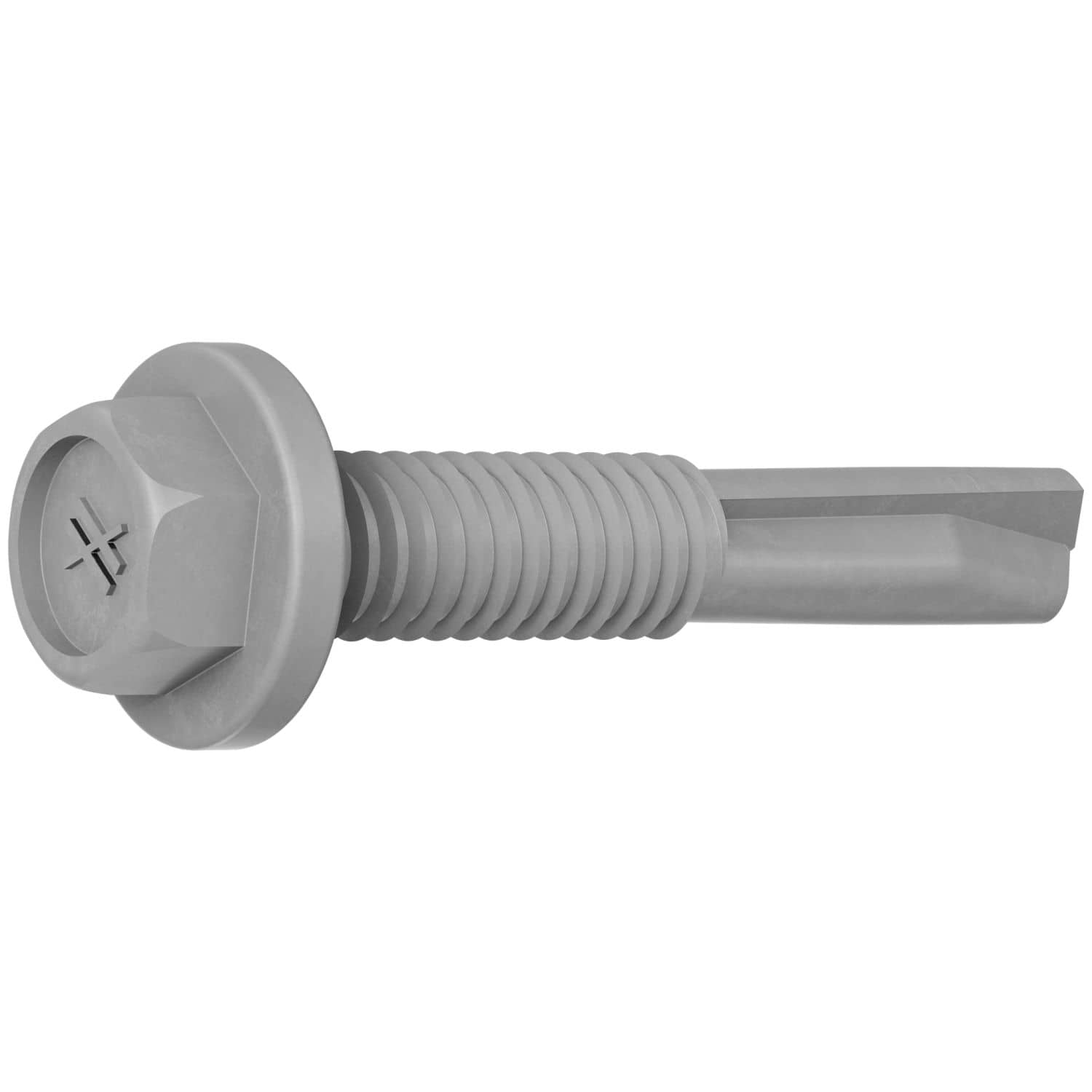 Simpson Strong-Tie XMQ114S1224 Strong-Drive XM MEDIUM-HEAD METAL Screw (Collated),  #12 x 1-1/4-in. 5/16 Hex, 1500-Pack