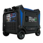 DuroMax XP13500iHT 13,500-watt tri-fuel inverter generator, front three-quarter studio product photo