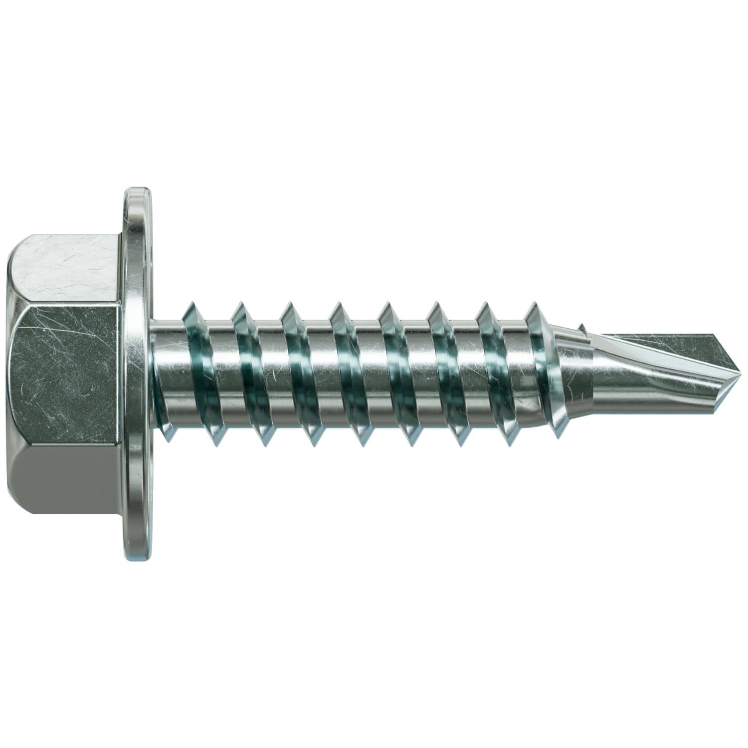 Simpson Strong-Tie XU34B1016-5K Strong-Drive Self-Drilling X Metal Screw,  #10 x 3/4-in. 5/16 Hex, Clear Zinc, 5000-Pack