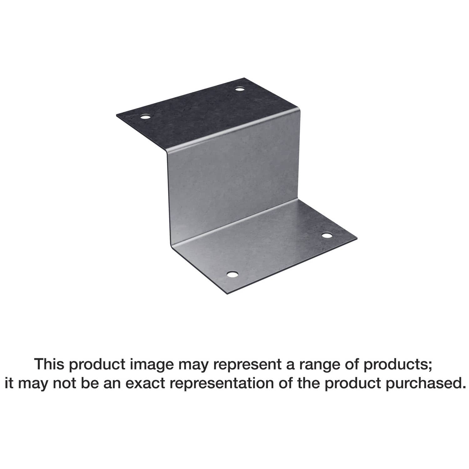 Simpson Strong-Tie Z4 1-1/2-in. x 3-1/2-in. 12-Gauge Galvanized Z Clip