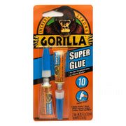 Gorilla Glue High Strength Clear Super Glue, 2-Pack of 0.22-oz. Tubes (7800109)