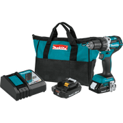 Makita XFD12R 18V LXT Lithium-Ion Compact Brushless Cordless 1/2" Driver-Drill Kit (2.0Ah)
