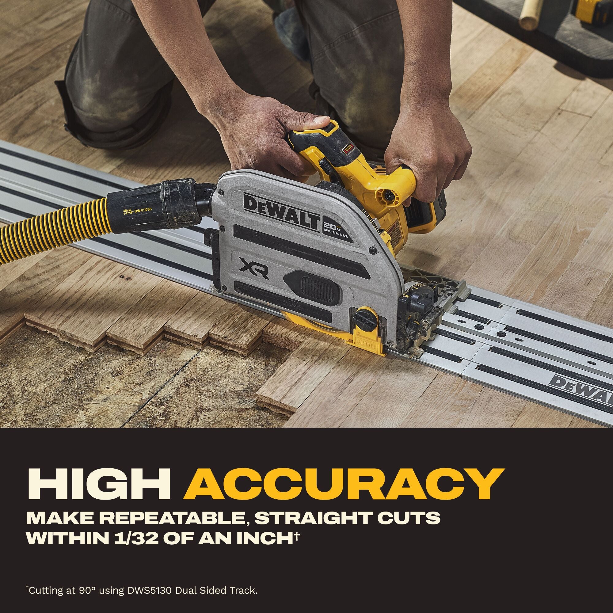 DEWALT 20v XR 6-1/2-in Track Saw (kit)