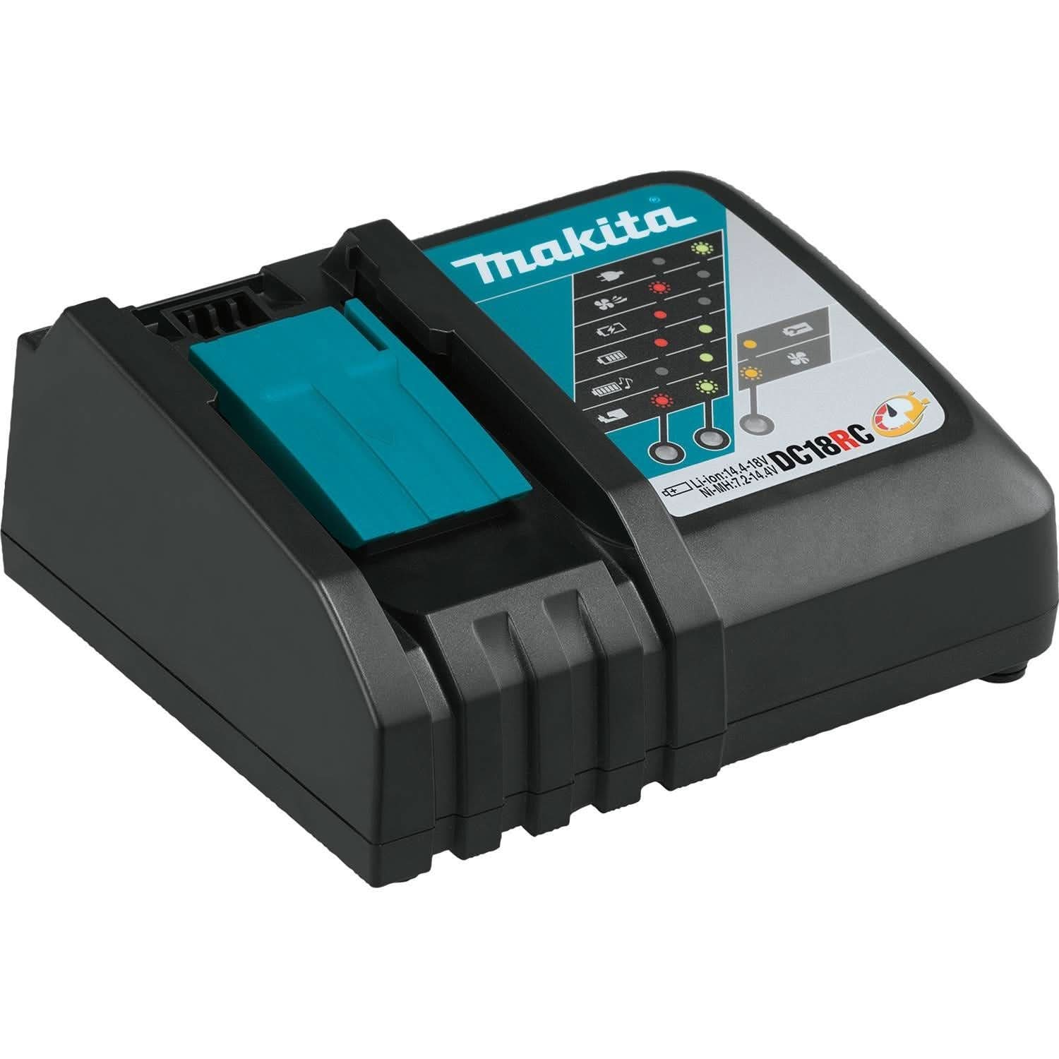 Makita 18V X2 LXT 12V/24V DC Auto AC Cooler/Warmer w/ 18V LXT Battery & Charger Starter Pack (5.0Ah)