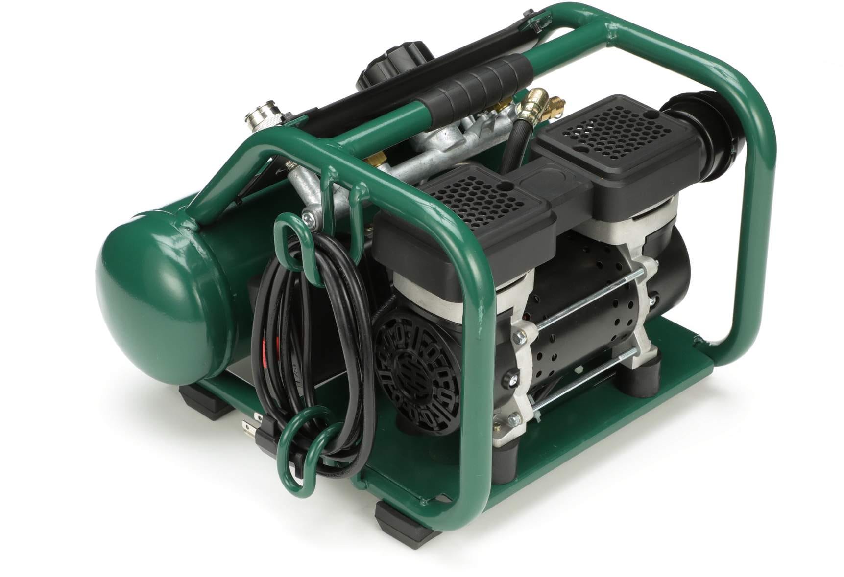 Rolair AB5PLUS Air Buddy Super-Quiet 56dB Oilless 1/2 HP 1-Gallon Air Compressor