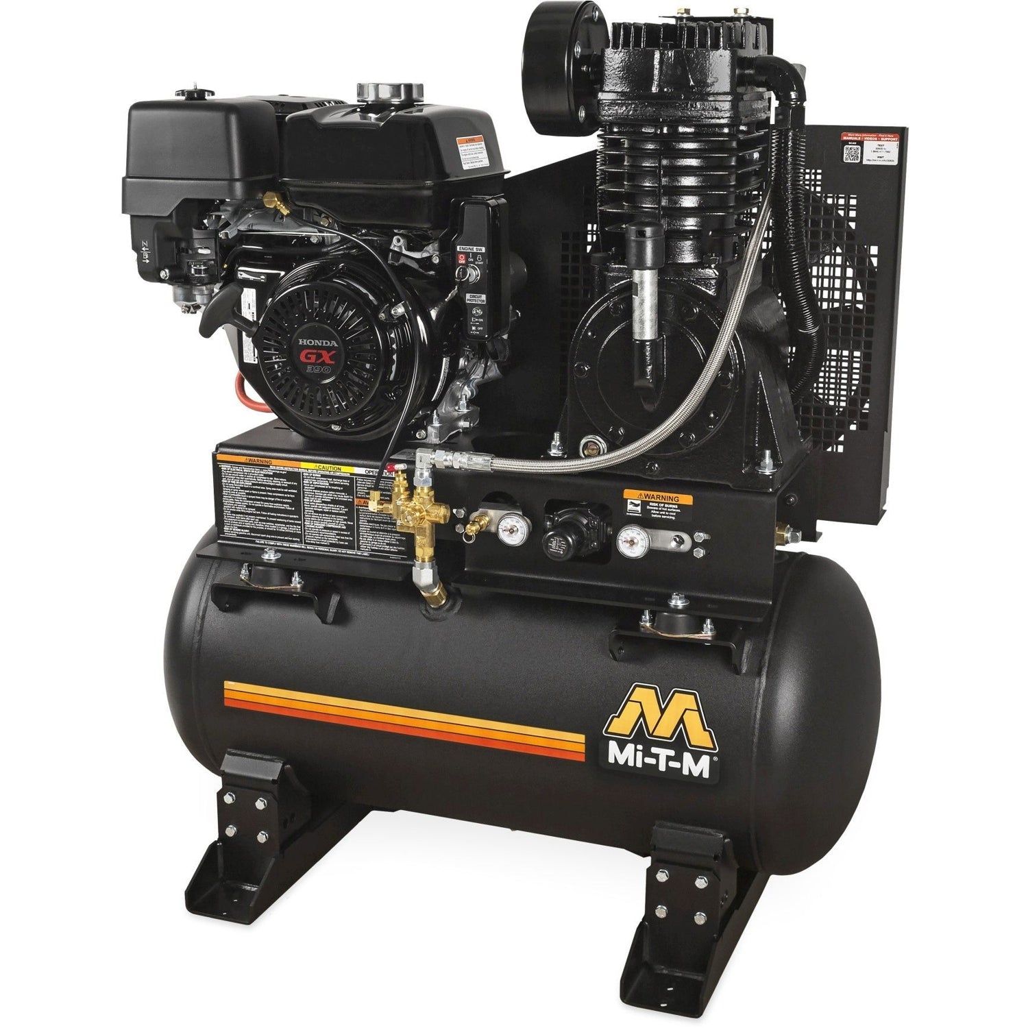 Mi-T-M ABS-13H-30H 30-Gallon Two Stage Gasoline Air Compressor
