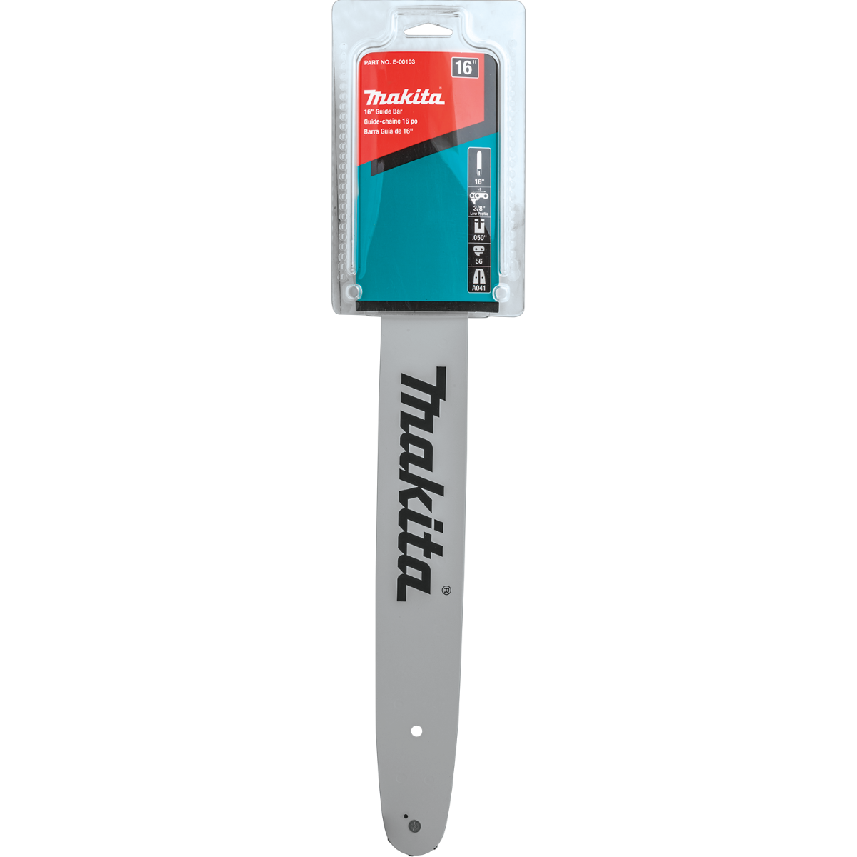 Makita E-00103 16-Inch Guide Bar, 3/8-Inch LP, .050-Inch