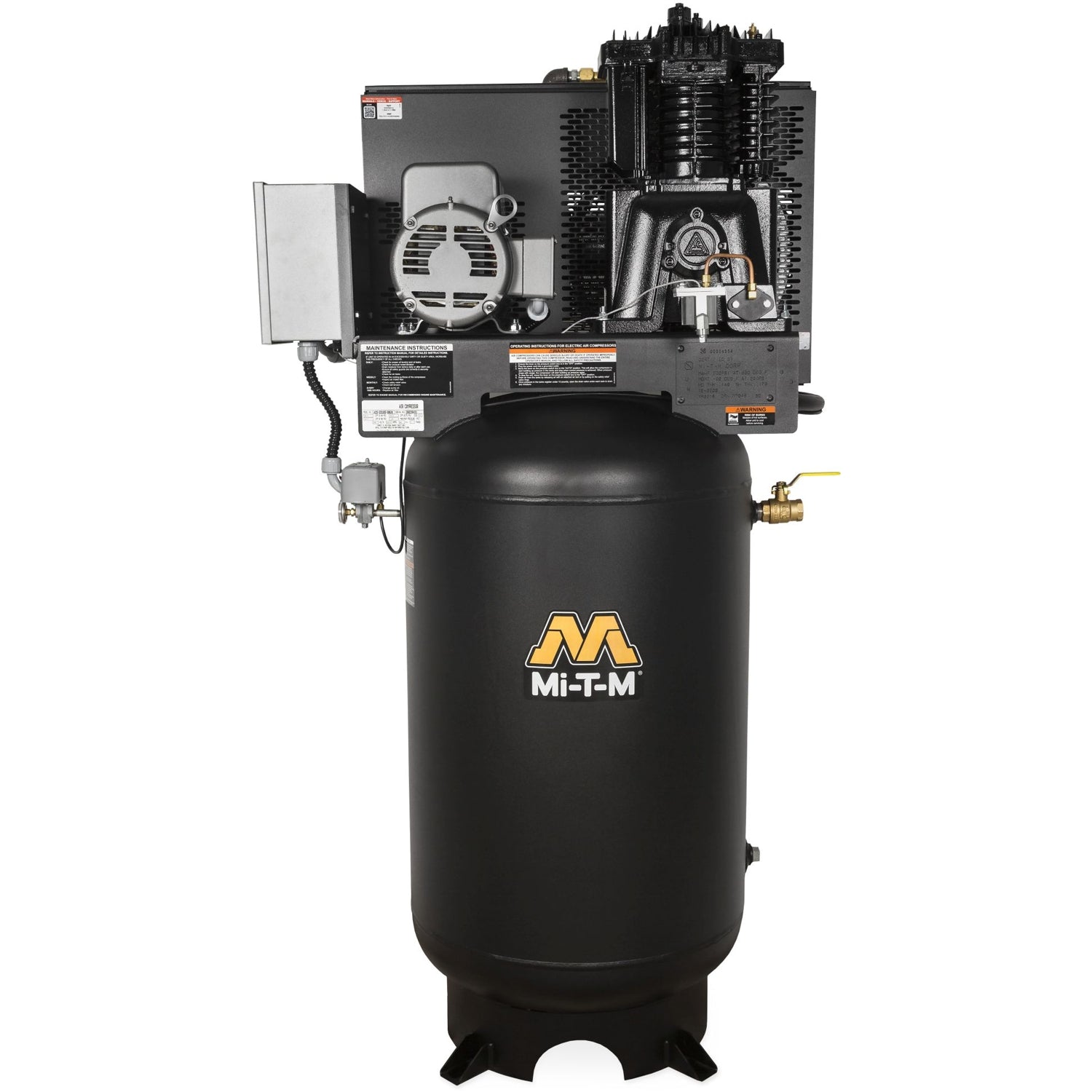 Mi-T-M ACS-23105-80VM M Series 80-Gallon Two Stage Electric Air Compressor
