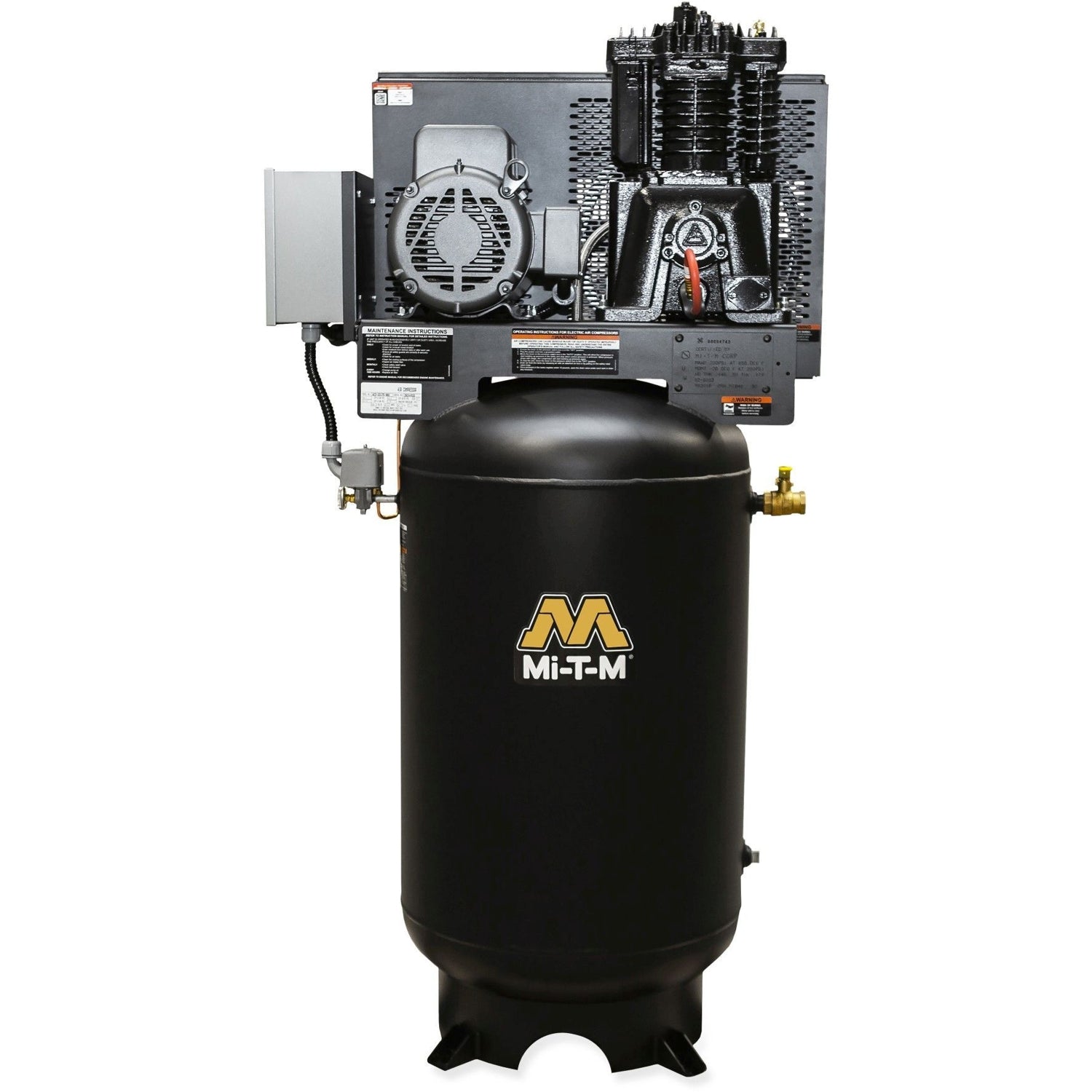 Mi-T-M ACS-23175-80V 80-Gallon Two Stage Electric Air Compressor