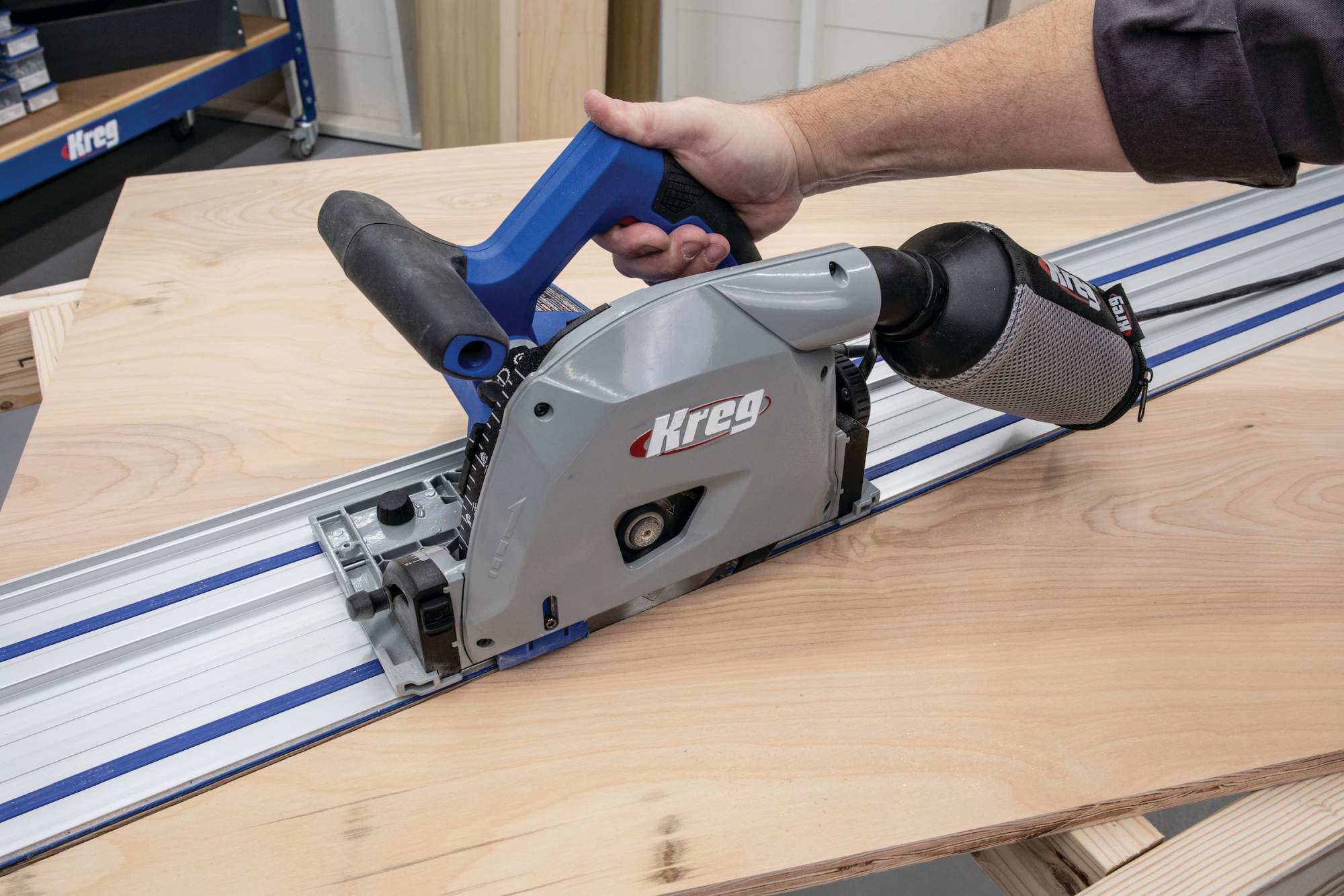 Kreg ACS2000 Adaptive Cutting System Plunge Cut Saw + 62" Track Kit