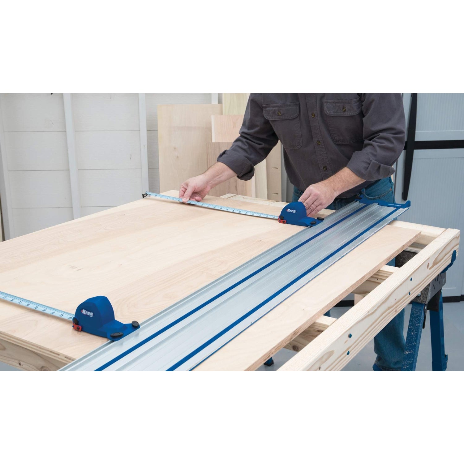 Kreg ACS415 Adaptive Cutting System Plunge Saw Parallel Guides