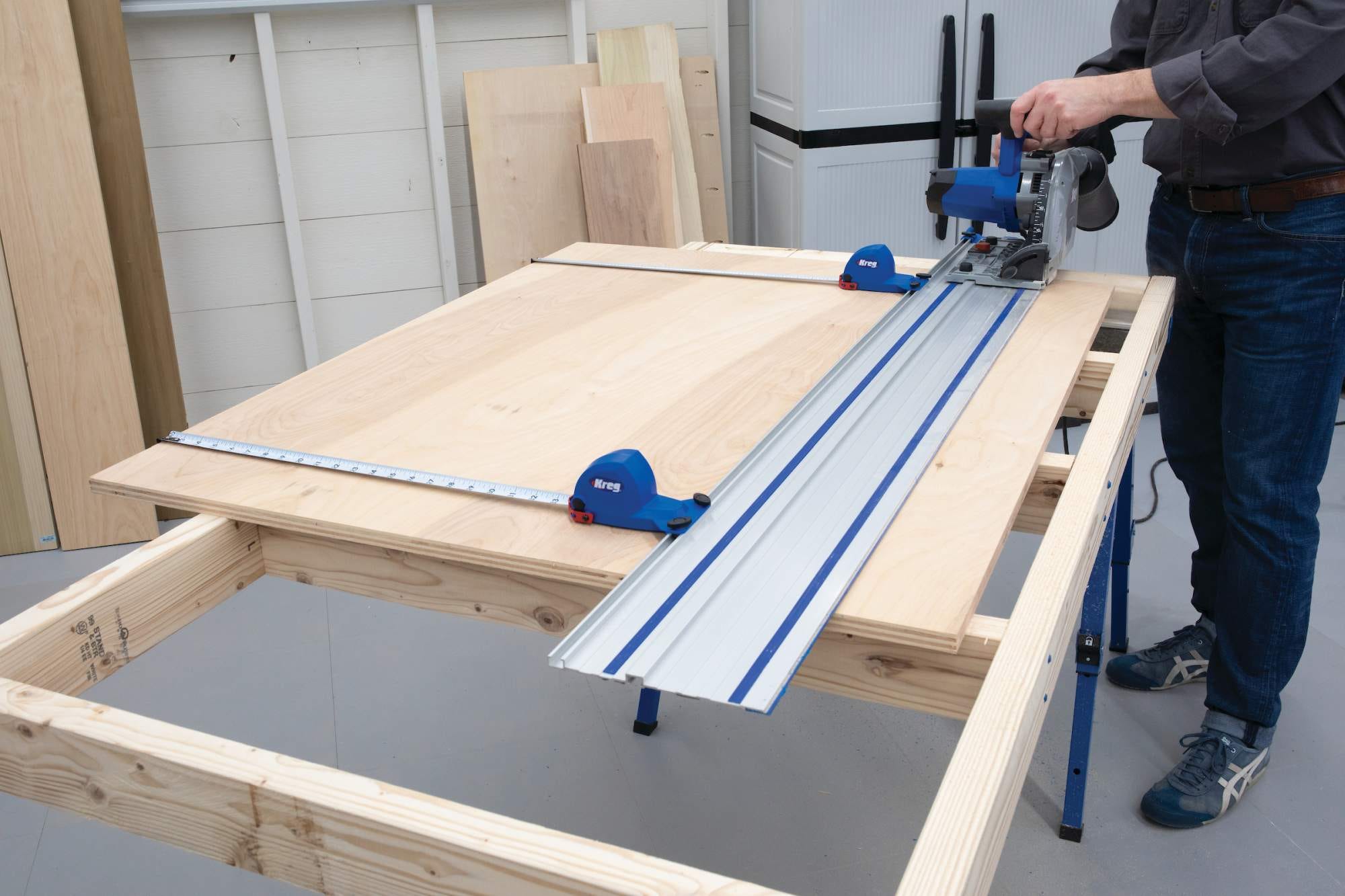 Kreg ACS430 Adaptive Cutting System 62" Plunge Saw Guide Rail