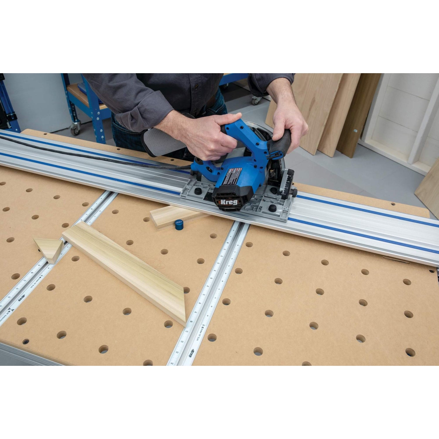 Kreg ACS430 Adaptive Cutting System 62" Plunge Saw Guide Rail