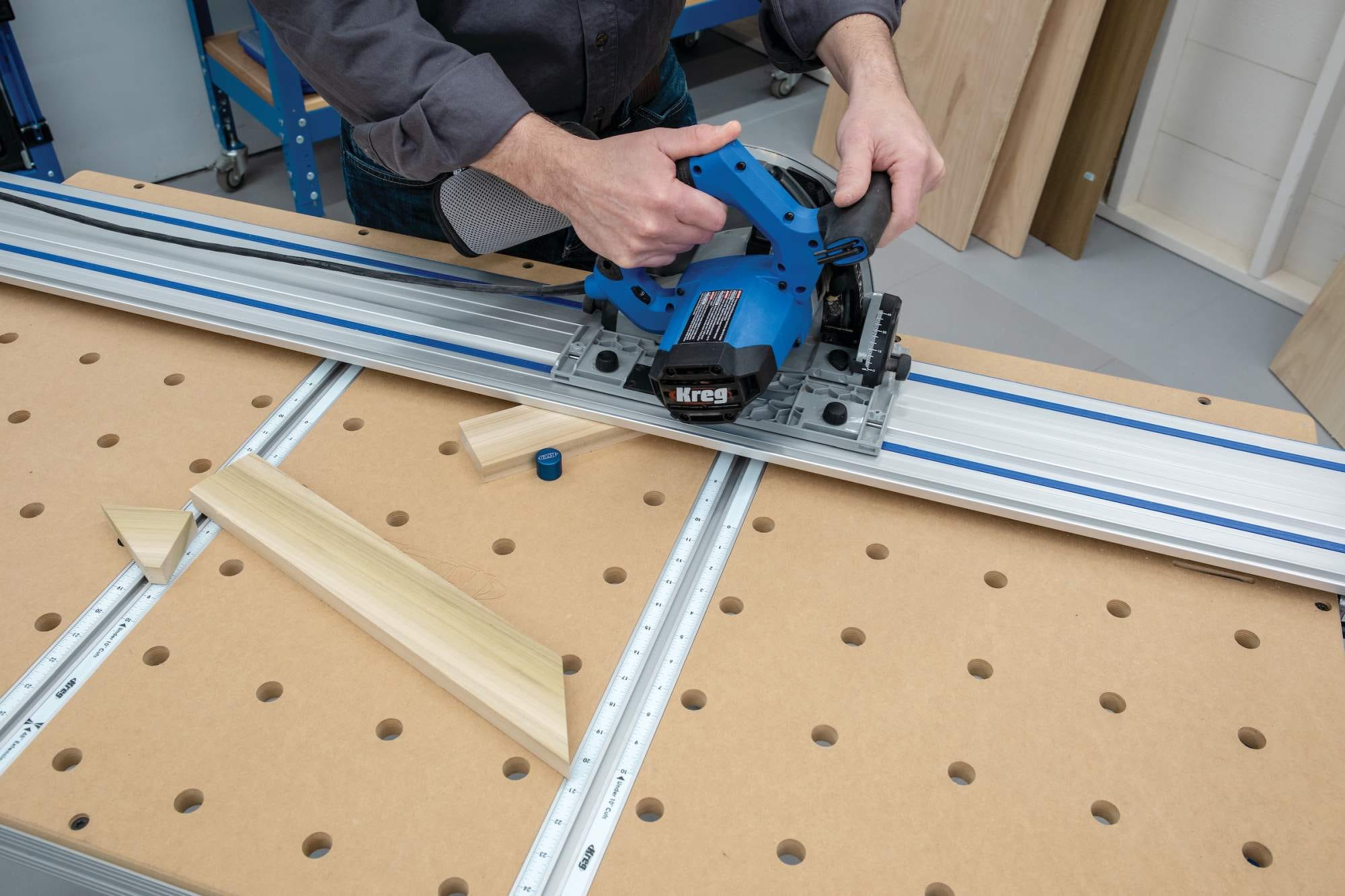 Kreg ACS3000 Adaptive Cutting System Plunge Saw / Project Table / Track Master Kit