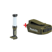 Makita Outdoor Adventure 18V LXT LED Lantern/Flashlight (Bare Tool) with Cordless Power Source (Bare Tool)