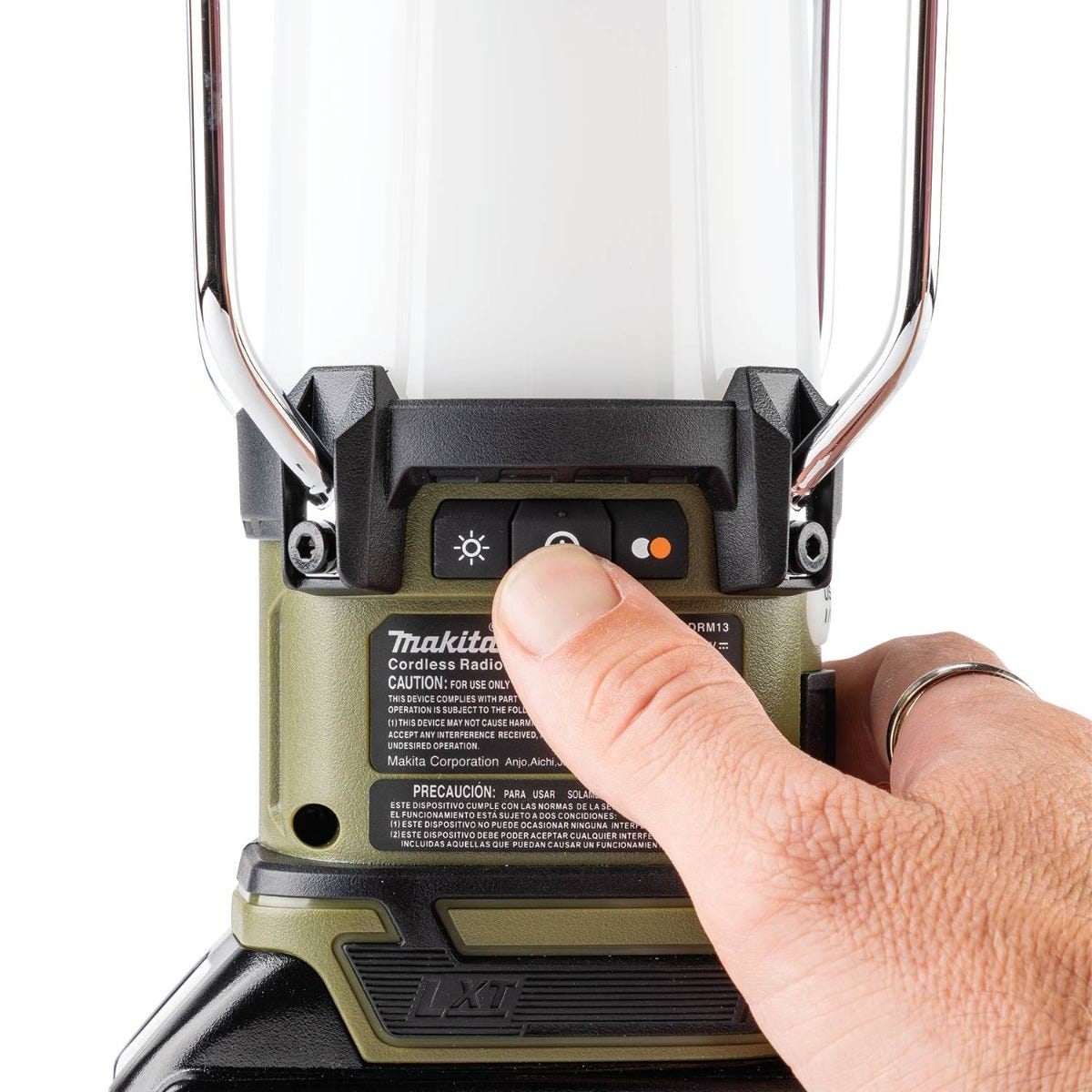 Makita ADRM13 Outdoor Adventure 18V LXT Bluetooth Radio and LED Lantern, Tool Only