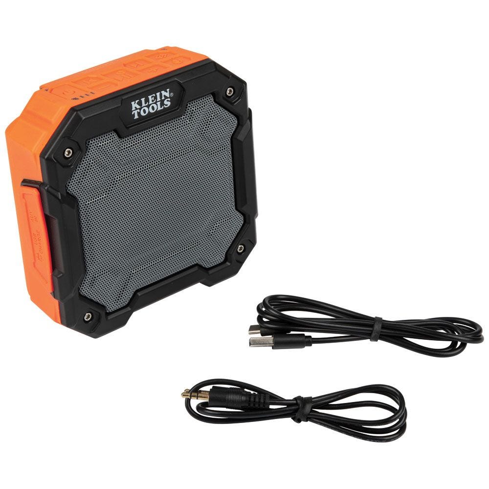 Klein AEPJS3 Portable Bluetooth Jobsite Speaker with Magnet and Hook