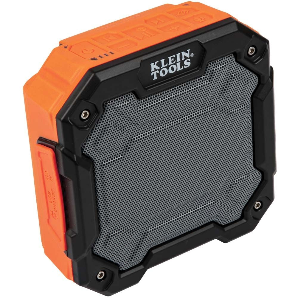 Klein AEPJS3 Portable Bluetooth Jobsite Speaker with Magnet and Hook