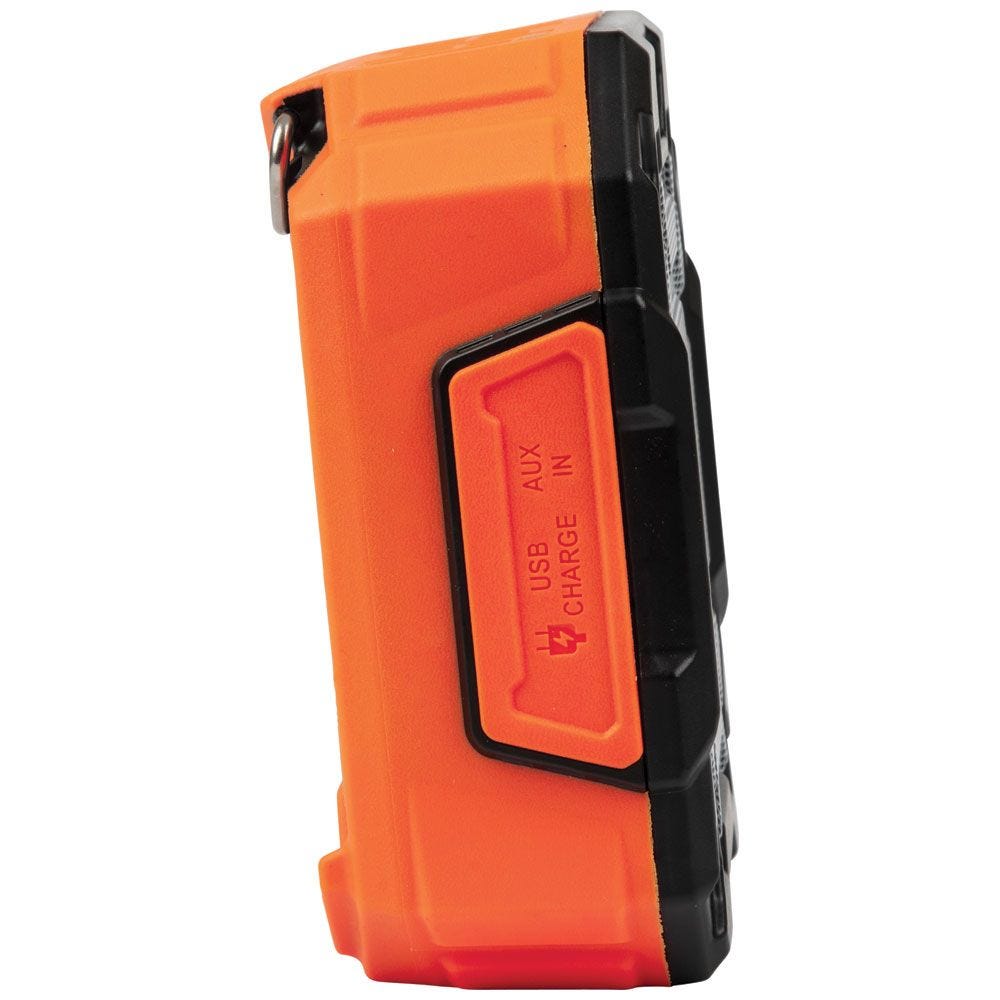 Klein AEPJS3 Portable Bluetooth Jobsite Speaker with Magnet and Hook