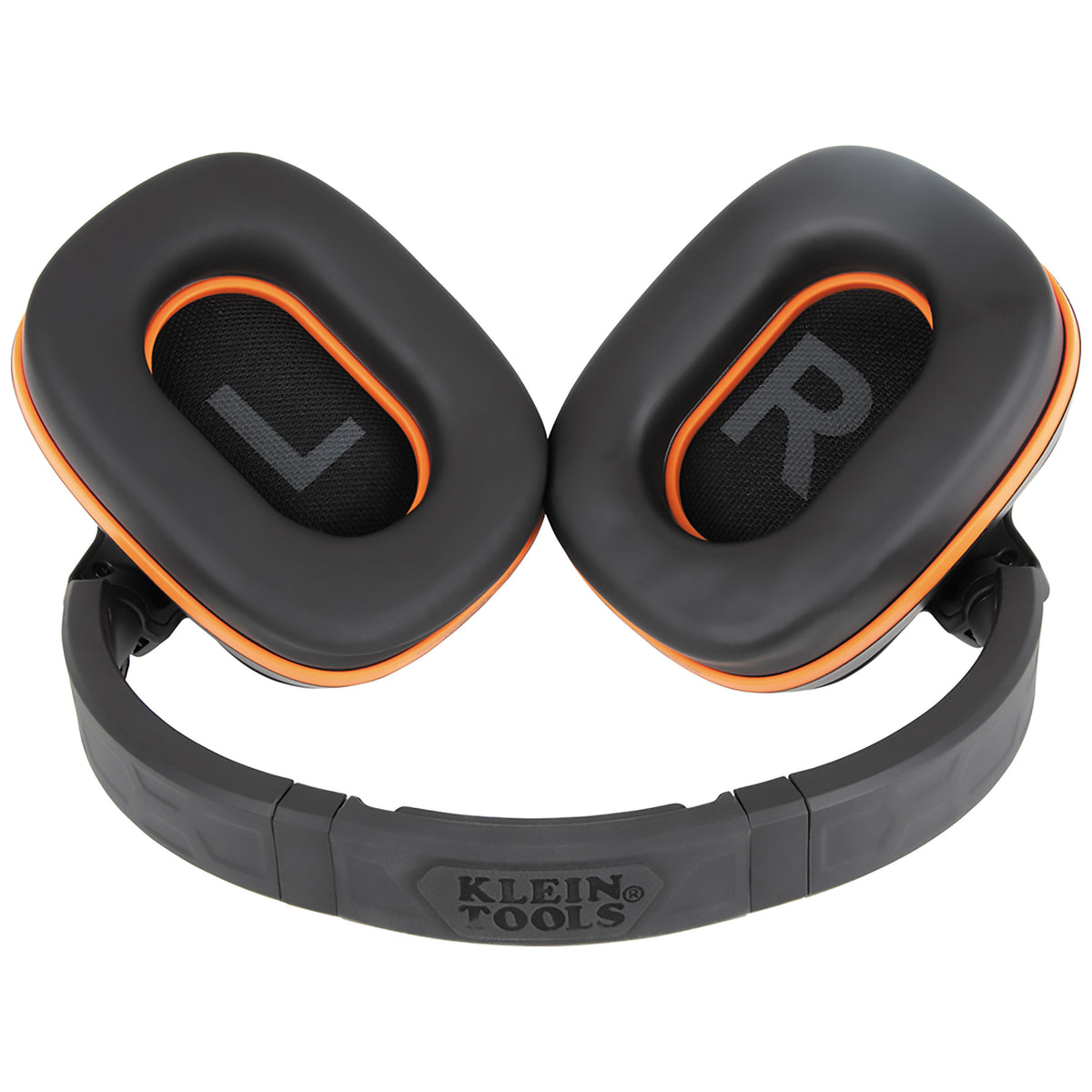 Inside cushions of Klein Bluetooth Behind-the-Head Earmuffs