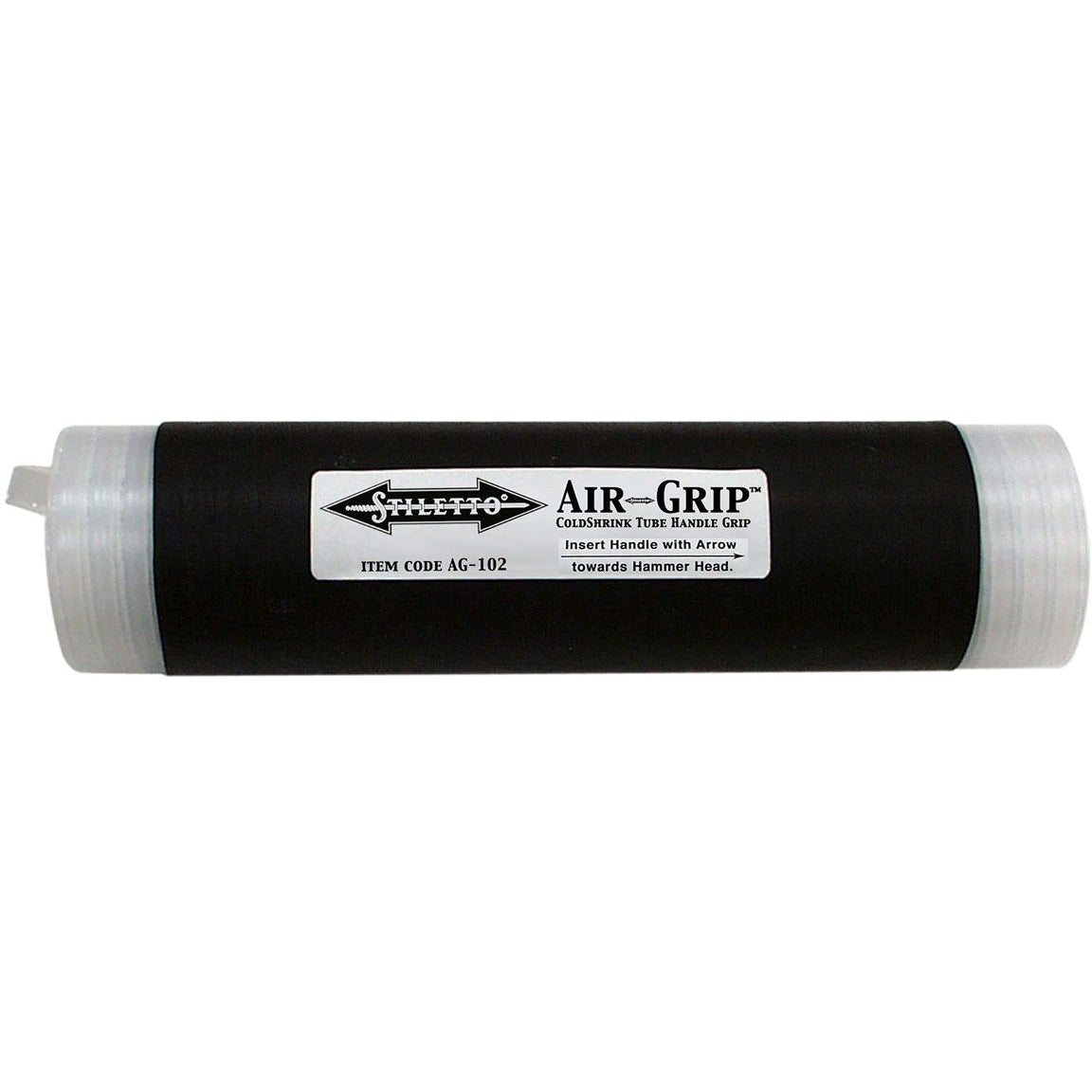 Stiletto AG-102 8-in. AirGrip Cold Shrink Handle Wrap Tube