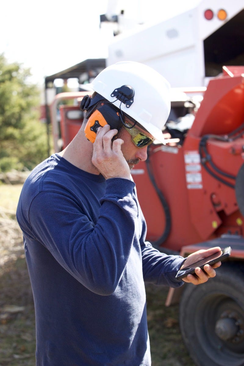 ISOTunes IT-70 LINK 2.0 Helmet Mounted Earmuffs