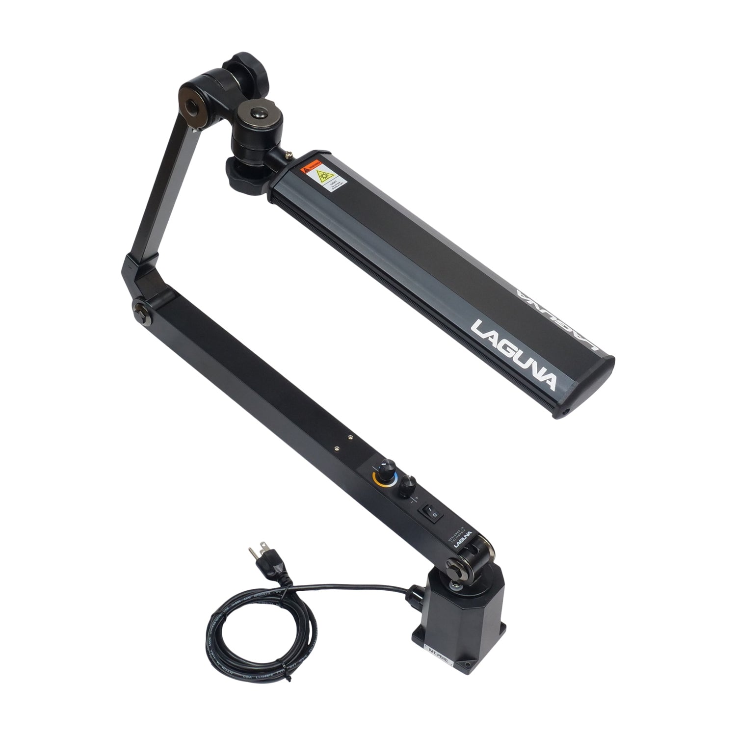 LAGUNA ALEDLATHE LED Double Arm Adjustable Brightness & Color, Rectangular Head, 100V Light
