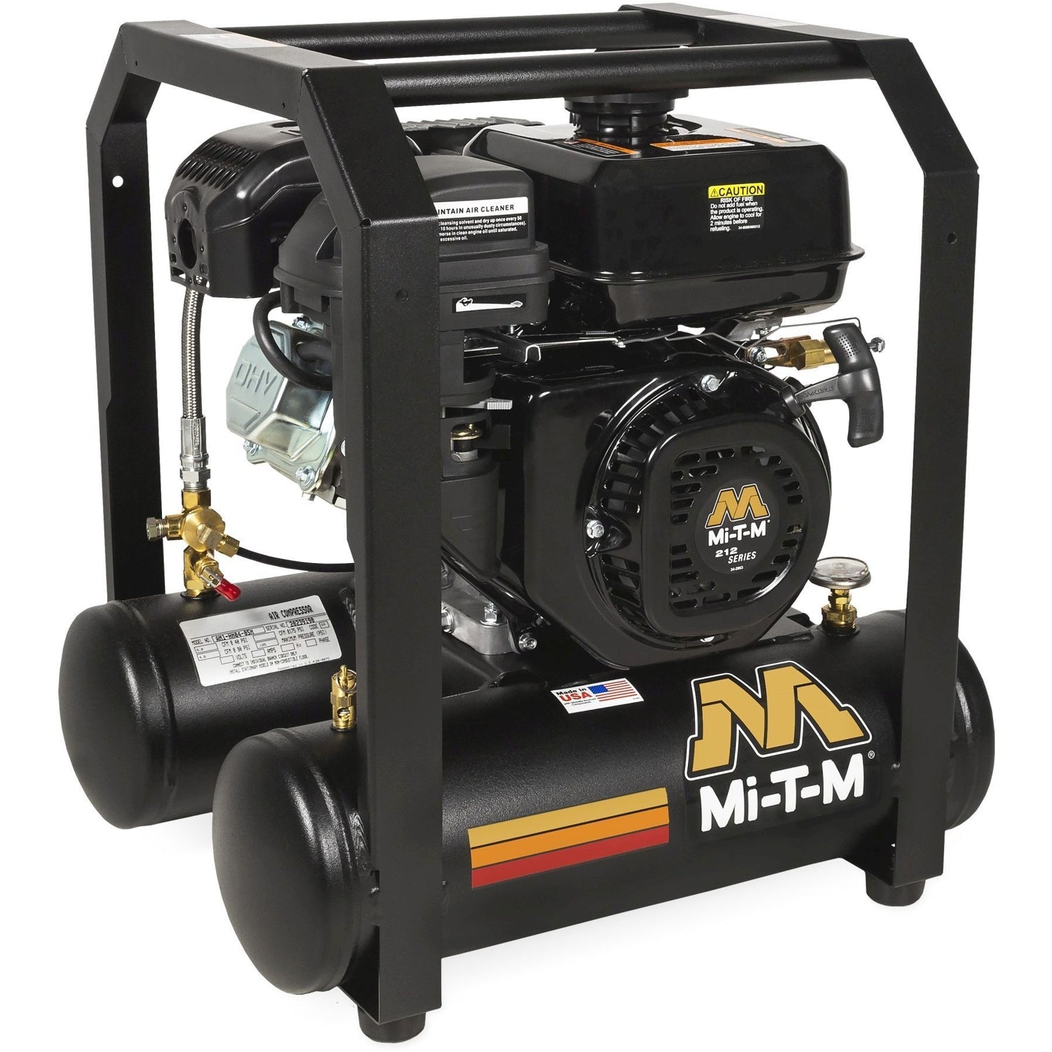 Mi-T-M AM1-HM04-05M 5-Gallon Single Stage Gasoline Air Compressor