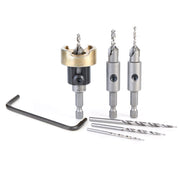 Amana Tools AMS-628 6-Piece Carbide Tipped Countersink Set