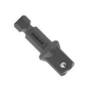 Diablo 7/16 in. Hex to 1/2 in. Square x 2-3/4 in. Socket Adapter (DSA71612)
