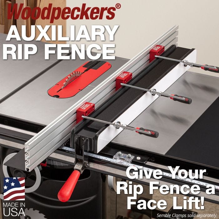 Woodpeckers ARF-48 Auxiliary Rip Fence, 48 in.