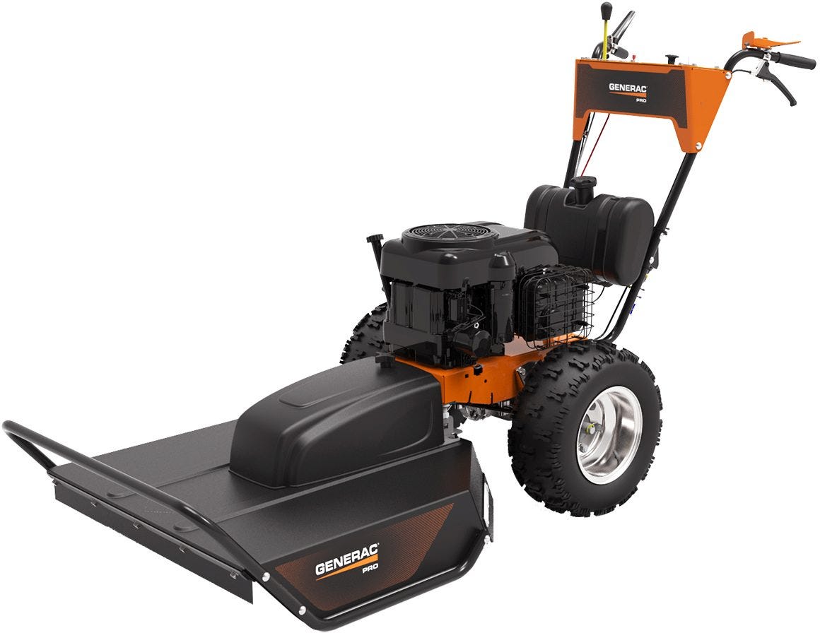 Generac AT45026GENG 26" 14.5 HP Walk-Behind Field and Brush Mower