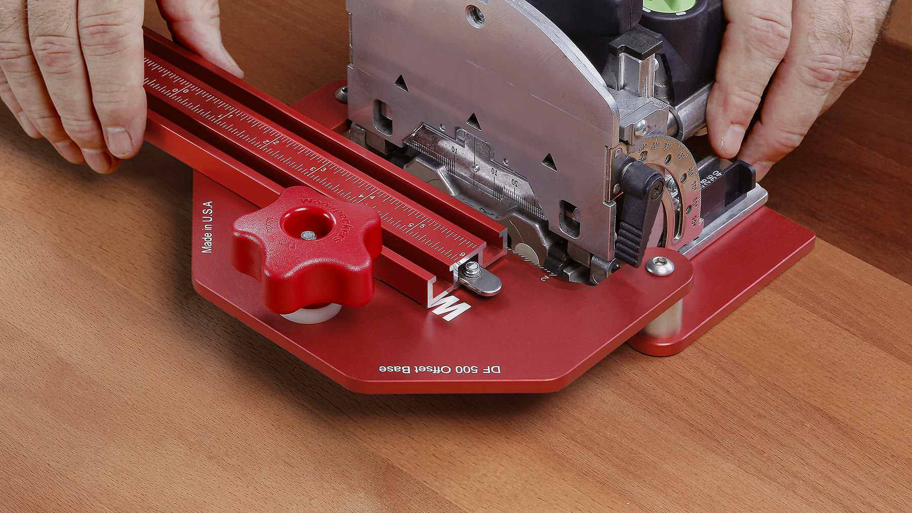 Woodpeckers Domino DF 500 Offset Base System, Imperial – Tool Nut