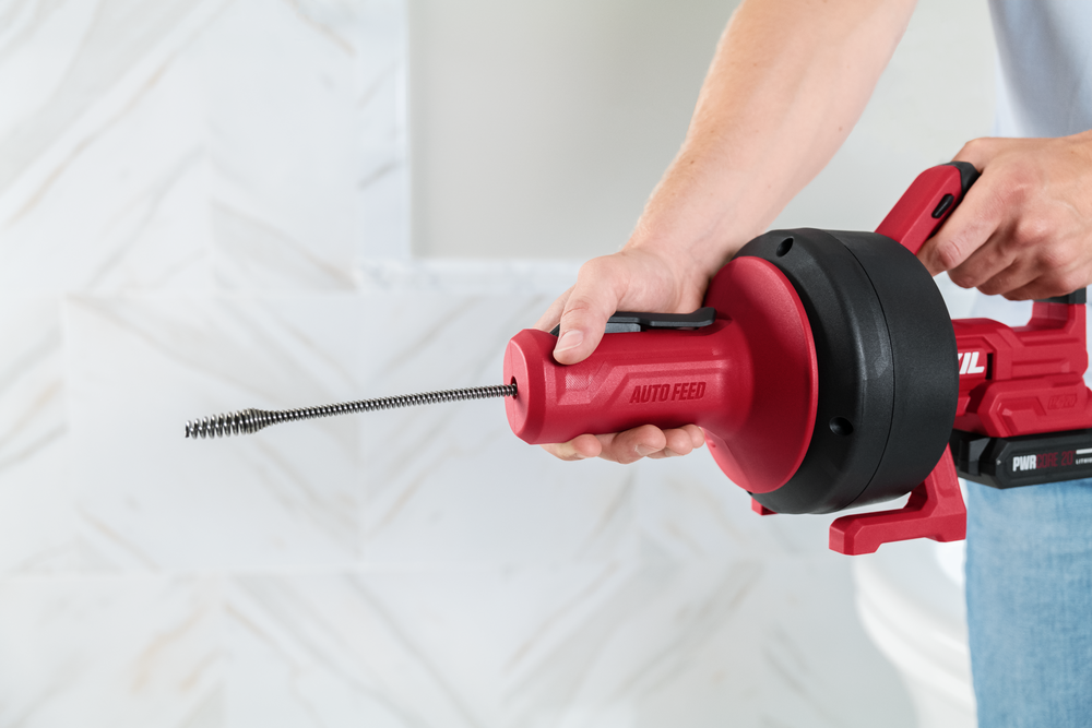 SKIL AU0225D-12 MULTIVOLT Power Snake Drain Cleaner 20V Kit