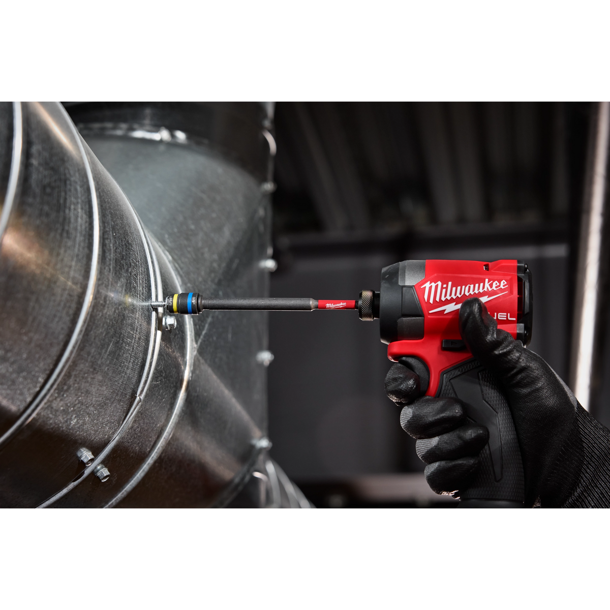 Milwaukee 49-66-4746 SHOCKWAVE Impact Duty 5/16-in. and 3/8-in. x 6-in. QUIK-CLEAR 2-in-1 Magnetic Nut Driver