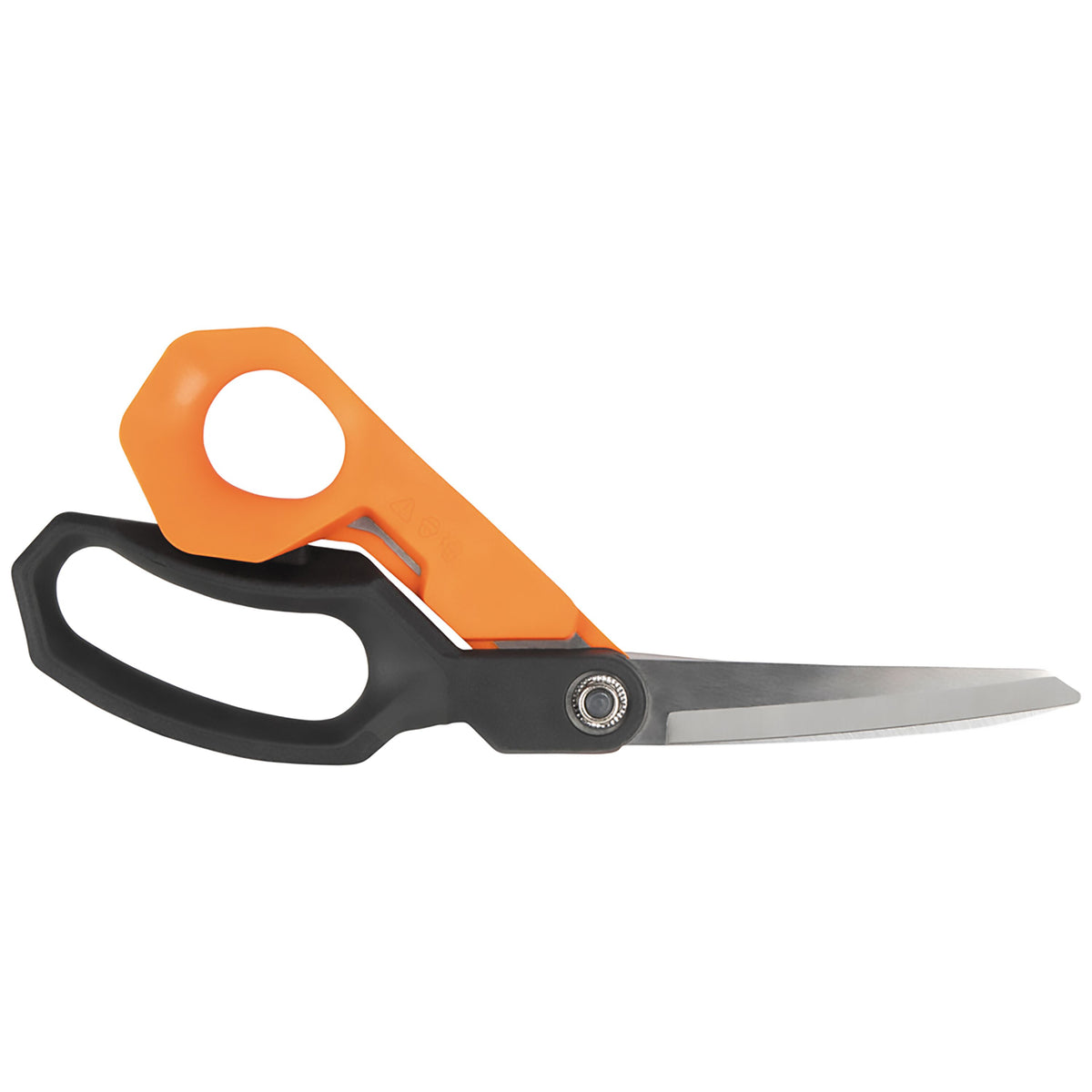 Back view of Klein offset utility shears