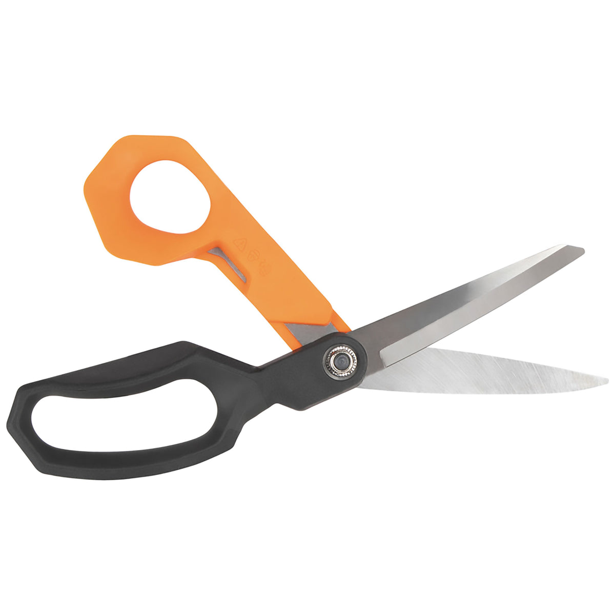 Klein offset utility shears with blades open