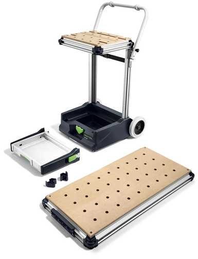 Festool 203802 MW 1000 Mobile MFT Work Shop SET w/ Extension Table