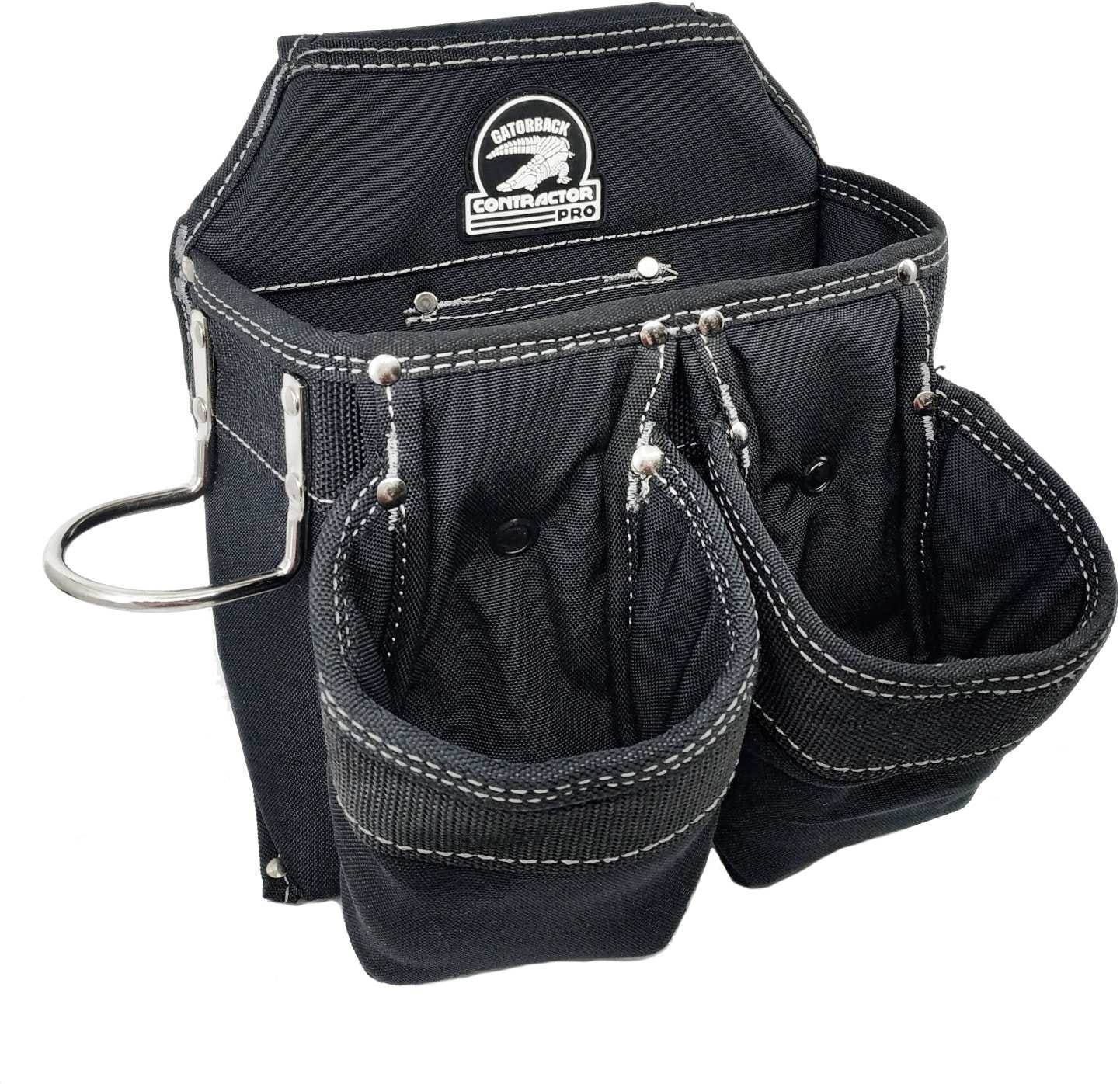 Gatorback B301 Contractor 6-Pocket Tool Pouch with Hammer Loop